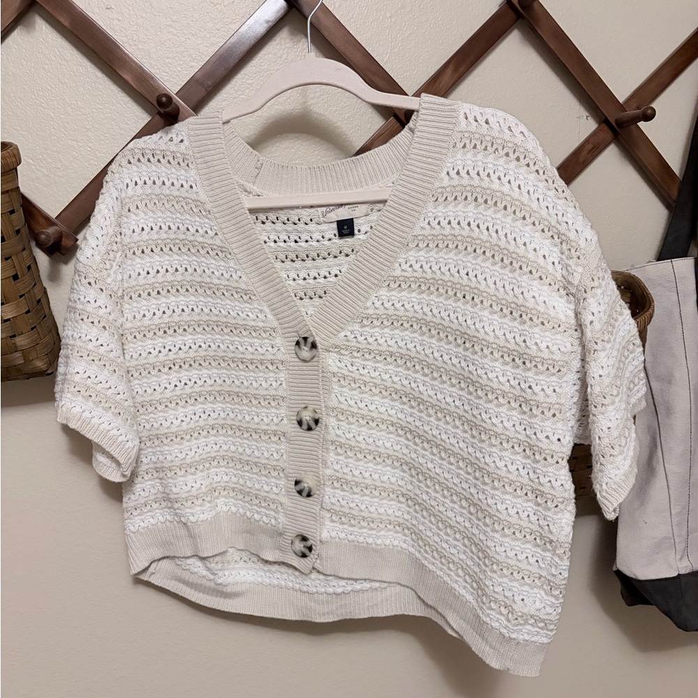 Universal Thread Cream Knit Cardigan